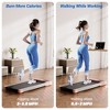 DeerRun 2025 Smart Under Desk Treadmill for Home Office, No-Assembly Treadmills 300 lbs Capacity - 4 of 4