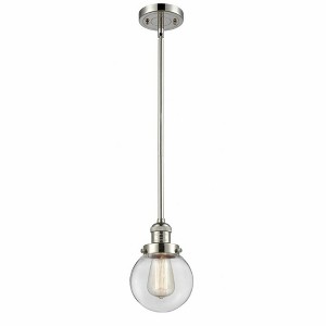 Beacon - 1 Light Mini Pendant In Industrial Style-9.5 Inches Tall and 6 Inches Wide - 1 of 1