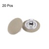Unique Bargains Metal Shank Round Cloth Covered DIY Sewing Buttons 20 Pcs - 3 of 4