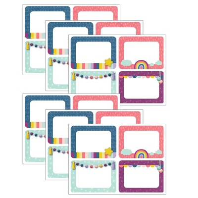 Teacher Created Resources Oh Happy Day Name Tags/labels - Multi-pack ...