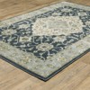 Oriental Weavers Branson BR05A Teal Blue/ Ivory Indoor Area Rug - 5'3" x 7'3" - 4 of 4