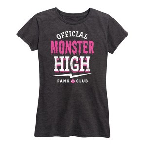 Women's - Monster High - Fang Club Short Sleeve Graphic T-Shirt - 1 of 4