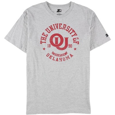 STARTER Mens Oklahoma Sooners Graphic T-Shirt