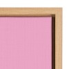 Kate and Laurel Sylvie Sleepy Sun Framed Canvas by Elizabeth Olwen, 18x24, Natural - 3 of 4