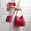 MKF Collection Wren Vegan Leather Women’s Hobo with Pouch and Wristlet Wallet by Mia K- 3 pieces - 4 of 4