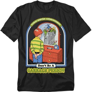 Men's Steven Rhodes Garbage Person T-Shirt - 1 of 4