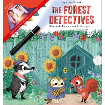 Magic Light Up Book the Forest Detectives - by  Little Genius Books (Hardcover)