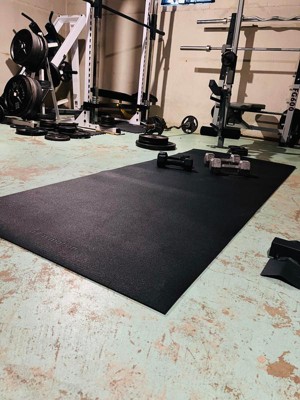 Premium Fitness Yoga Mat 15mm Black - All In Motion™