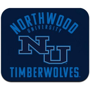 Northwood University Timberwolves Logo Low Profile Thin Mouse Pad Mousepad - 1 of 2