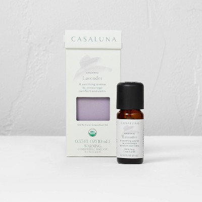 0.33 fl oz Organic Lavender Essential Oil - Casaluna™