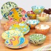 Set of 6 Damask Floral Assorted Salad Plates - Certified International - image 2 of 4