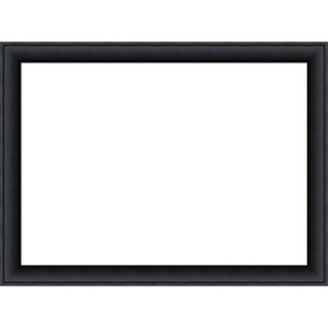 Amanti Art Nero Black Framed Dry Erase Magnetic Board - 1 of 4