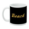 California State University Long Beach Secondary Logo Ceramic Coffee Mug Novelty Gift Mugs for Coffee Tea and Hot Drinks 11oz White - 3 of 4