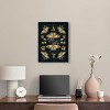 Art Remedy Gold Lux Scarf Elegant Butterfly Wall Art Unframed - 2 of 4