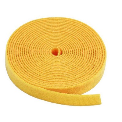 Monoprice Hook & Loop Fastening Tape, 3/4-inch Wide, 5 yards/Roll - Yellow