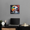 Notoriart Colorful Soccer Sneaker Splash II Soccer Wall Art Framed - 2 of 4