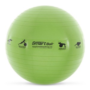 Prism Fitness 23 Inch Smart Self-Guided Fitness Stability Exercise Ball, Green - 1 of 4