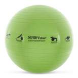 Prism Fitness 65cm Smart Self-Guided Fitness Stability Exercise Ball for Yoga, Pilates, and Office Ball Chair, Yellow