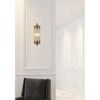 Elegant Lighting Olivia Collection Wall Sconce D:5in H:15in E:7in Lt:1 Dark Bronze Finish (Royal Cut Crystals) - 2 of 4