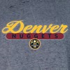 NBA Denver Nuggets Women's Burnout Crew Neck Fleece Sweatshirt - image 4 of 4