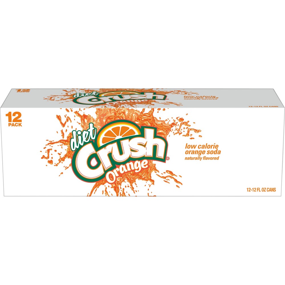 UPC 078000013894 product image for Crush Diet Orange Soda 12 oz, 12 pk | upcitemdb.com