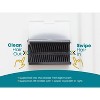 HairShroom Reusable Shower & Bathtub Wall Hair Catcher Hair Grabber Snare - 3 of 4