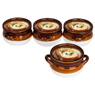 Kitchen Basics Onion Soup Bowl Set - Brown