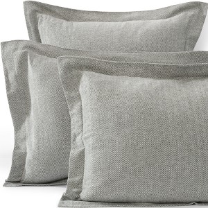 Comfy Super Soft Cotton Flannel Plaid Pillow Sham - 5oz - 1 of 4