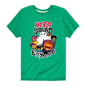 Boys' - Disney - Big Hero 6 Squad Short Sleeve Graphic T-Shirt - 1 of 4