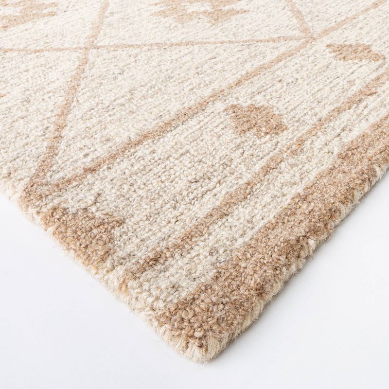 Tremonton Hand Tufted Wool Area Rug Cream - Threshold™ designed with Studio McGee, 3 of 7