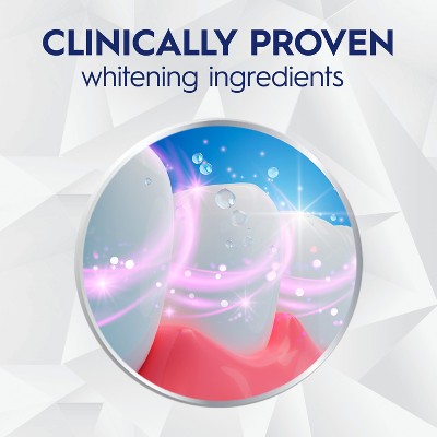Crest 3D White Brilliance Vibrant Peppermint Teeth Whitening Toothpaste - 0.85oz