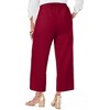 Jessica London Women's Plus Size Wide Leg Linen Crop Pant - 3 of 4