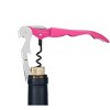 True TrueTap Pink Double Hinged Waiter’s Corkscrew, Stainless Steel Wine Key with Foil Cutter - 4 of 4