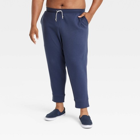Men's Heavy Waffle Joggers - All In Motion™ Navy Xl : Target