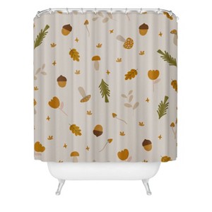 Deny Designs Menina Lisboa into the Woodland Shower Curtain - 1 of 2