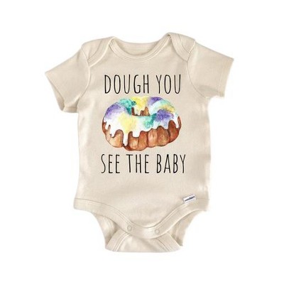 Mardi Gras New Orleans King Cake - Baby Boy Girl Clothes Infant Onesie® Funny Cute GS1