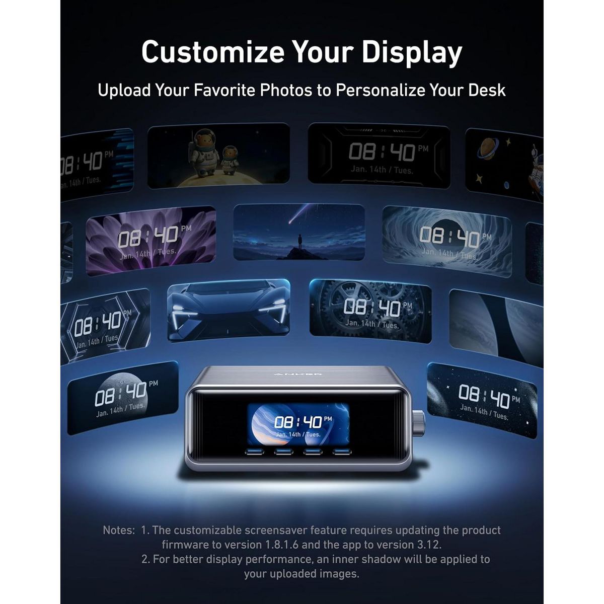 Anker Prime Charging Station, 250W 6-Port GaN USB C Charger - thumbnail 6
