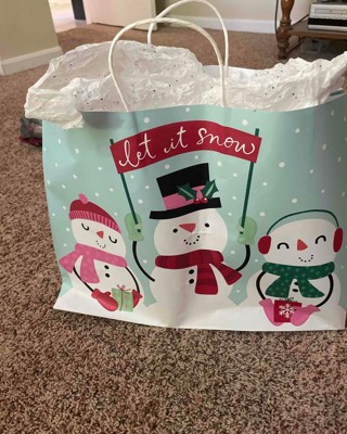 RainbowsWithinReach: Snowmen in 'Snow Globe' (Plastic Ziploc Sandwich Bags)