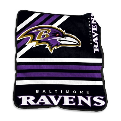 thumbnail interactive-video image 1 of Northwest Baltimore Ravens Fleece Blanket – NFL Team Throw, 50x60 Inches, Soft Touch 1 of 5