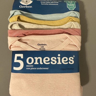 Gerber 6 Count Washcloth, White