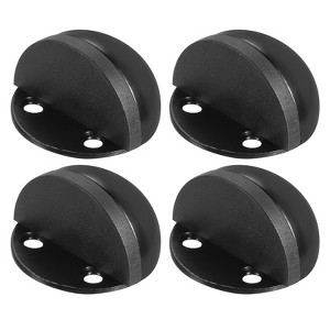Unique Bargains Self-Adhesive No Drilling Door Stop for Home Office Keep Door Open 4 Pcs - 1 of 4