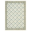 Washable Rug Modern Floral Geometric Area Rugs Soft Non-Slip Low Pile Carpet for Living Room Bedroom - 3 of 4