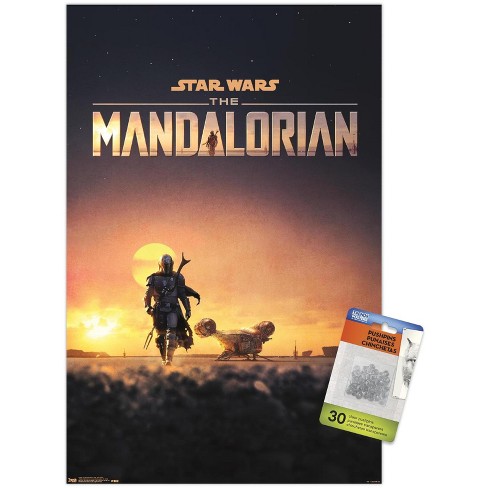 Trends International Star Wars: The Mandalorian - D23 One Sheet Unframed Wall Poster Prints - image 1 of 4