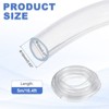 Unique Bargains Clear Hose, Lightweight Plastic Tube - 2 of 4
