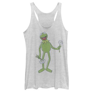 Women's The Muppets Flower Power Racerback Tank Top - 1 of 4