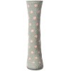 Memoi Women's Polka Dot Non-Skid Lavender Infused Crew-Length Cozy Spa Sock Stone 9-11 - 2 of 4