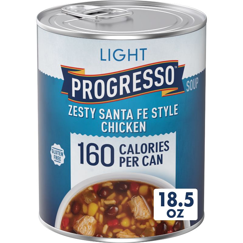 Progresso Gluten Free Light Zesty Santa Fe Style Chicken Soup - 18.5oz, 1 of 12