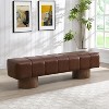 Christopher Knight Home Gale Contemporary Muti-functional Upholstered Dining Bench - 2 of 4