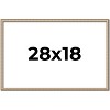 PosterPalooza | Minimalist Silver Picture Frame - UV Acrylic, Backing Board, Hanging Hardware Included - 2 of 4