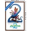Trends International Disney Zootopia 2 (2025) - Teaser One Sheet Framed Wall Poster Prints - 3 of 4